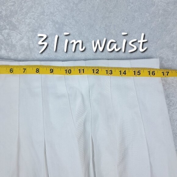 Hesperus White 95% Cotton Wrap Skirt With 2 Pull Straps. Size XL (14 Jr) NWT - Picture 4 of 6